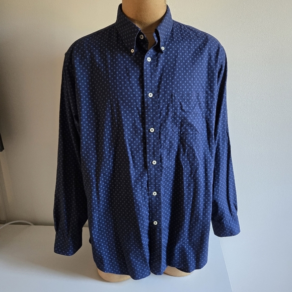 Brooks Brothers Blue Nautical Pattern Casual Shirt - Picture 3 of 10
